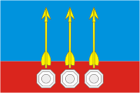 Flag of Komarovsky (Orenburg oblast).png