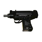 IMI Micro Uzi (S - safe - предохранитель, F - fire - автоматический огонь)