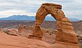 Двадцатиметровая Delicate Arch, Юта, США