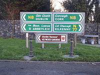 Durrow roadsign.JPG