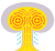 Mushroom cloud.svg