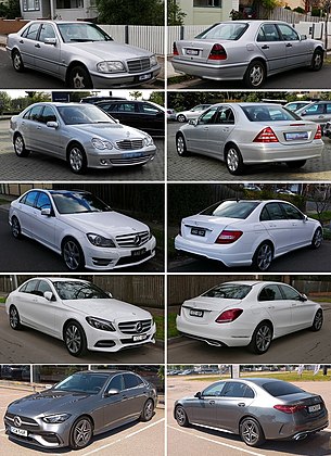 Mercedes-Benz C-Class timeline.jpg