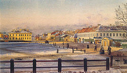 Рисунок М. Я. Виллие. 1862 год