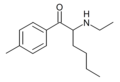 4-methyl-N-ethylhexedrone structure.png