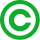 Green copyright.svg