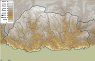 Bhutan physical map.svg