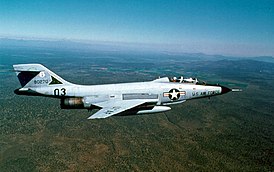 F-101B-105-MC из 132 эскадрильи истребителей перхватчиков Национальной гвардии Орегона, 1970-е годы.