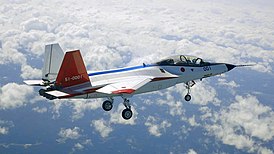 X-2 во время первого полёта.