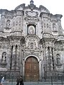 Facade of the church.