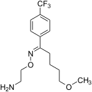 Fluvoxamine structure.svg