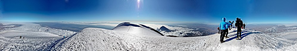 Панорама с вершины Арарата (360 градусов)