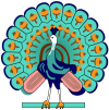 Peacock symbol Burma.svg