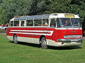 Ikarus 55 на выставке в городе Тата.