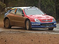 Себастьен Лёб, Citroën Xsara WRC на трассе Акрополис Ралли, 2005