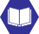 Book Hexagonal Icon.svg