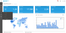 Скриншот программы OpenCart
