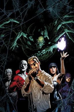 Бестекстовая обложка Justice League Dark №9 (июль 2012) Художник Райан Сук