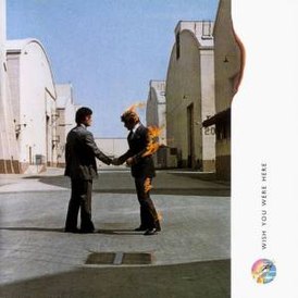 Обложка альбома Pink Floyd «Wish You Were Here» (1975)