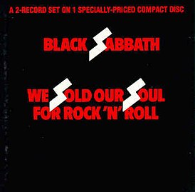 Обложка альбома Black Sabbath «We Sold Our Soul for Rock ’n’ Roll» (1975)