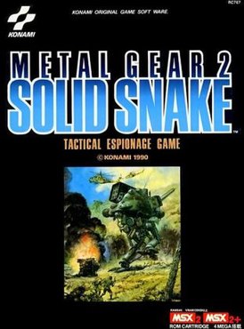 Обложка Metal Gear 2: Solid Snake