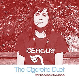 Обложка сингла Принцессы Челси при уч. Джоната Бри «The Cigarette Duet» (2011)