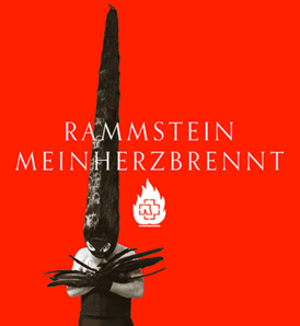 Обложка сингла Rammstein «Mein Herz brennt» (2012)